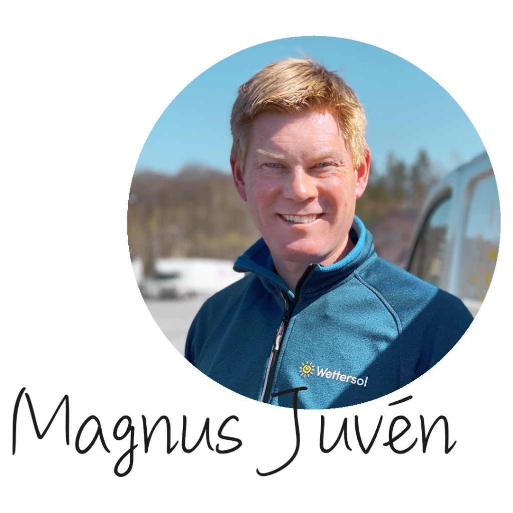 Magnus JuvÃ©n portrÃ¤tt med signatur