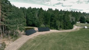 montörer markställ solceller lantbruk skog åkermark