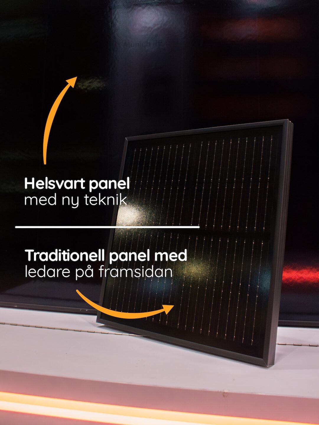 Wettersol installerar solpaneler från Aiko solar, en premiumpanel för villa