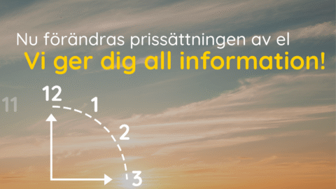 Prissättning på el förändras från timvis till 15-min prissättning