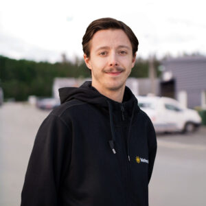 Hugo, säljare i Göteborg