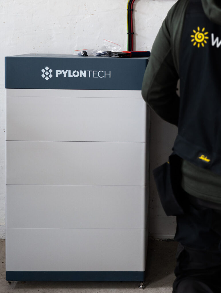 Batteri från Pylontech.