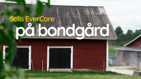 Solis EverCore på bondgård & lantbruk